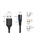 Replacement Micro-USB Magnetic Tip for Round Cable