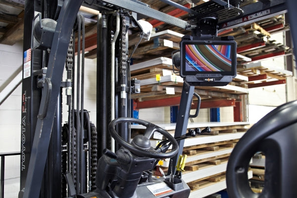 Havis Forklift Height Adjustable Overhead Mounting Package for Tablets